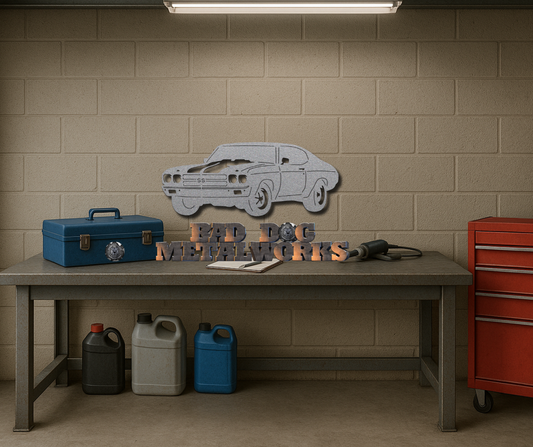 1970 Chevrolet Chevelle SS Metal Art