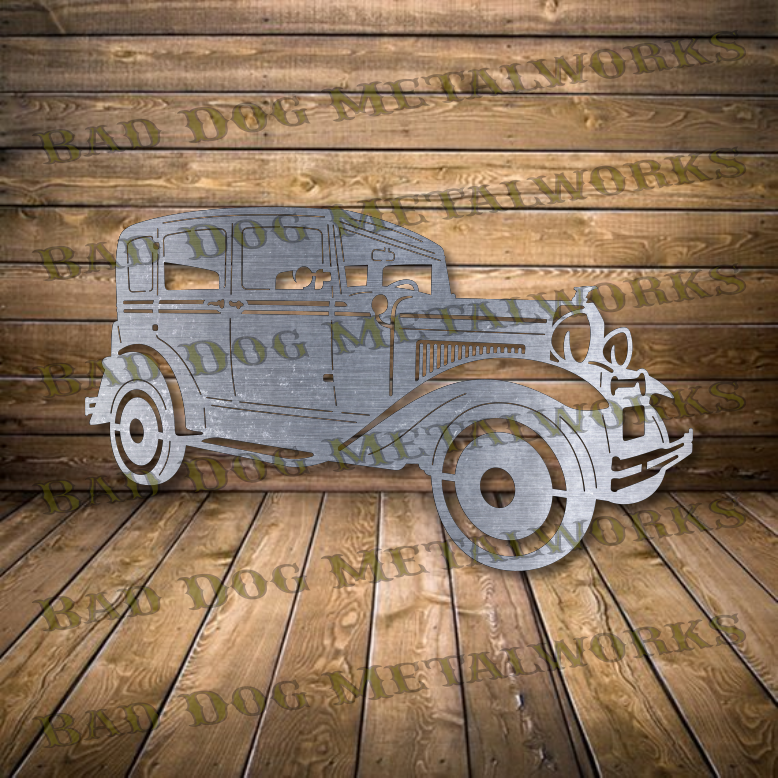 1931 Ford Model A - Dxf and Svg
