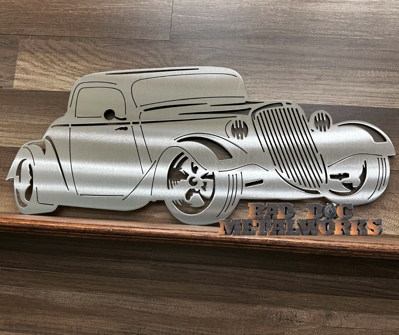 1933 Hot Rod Metal Art – Bad Dog Metalworks