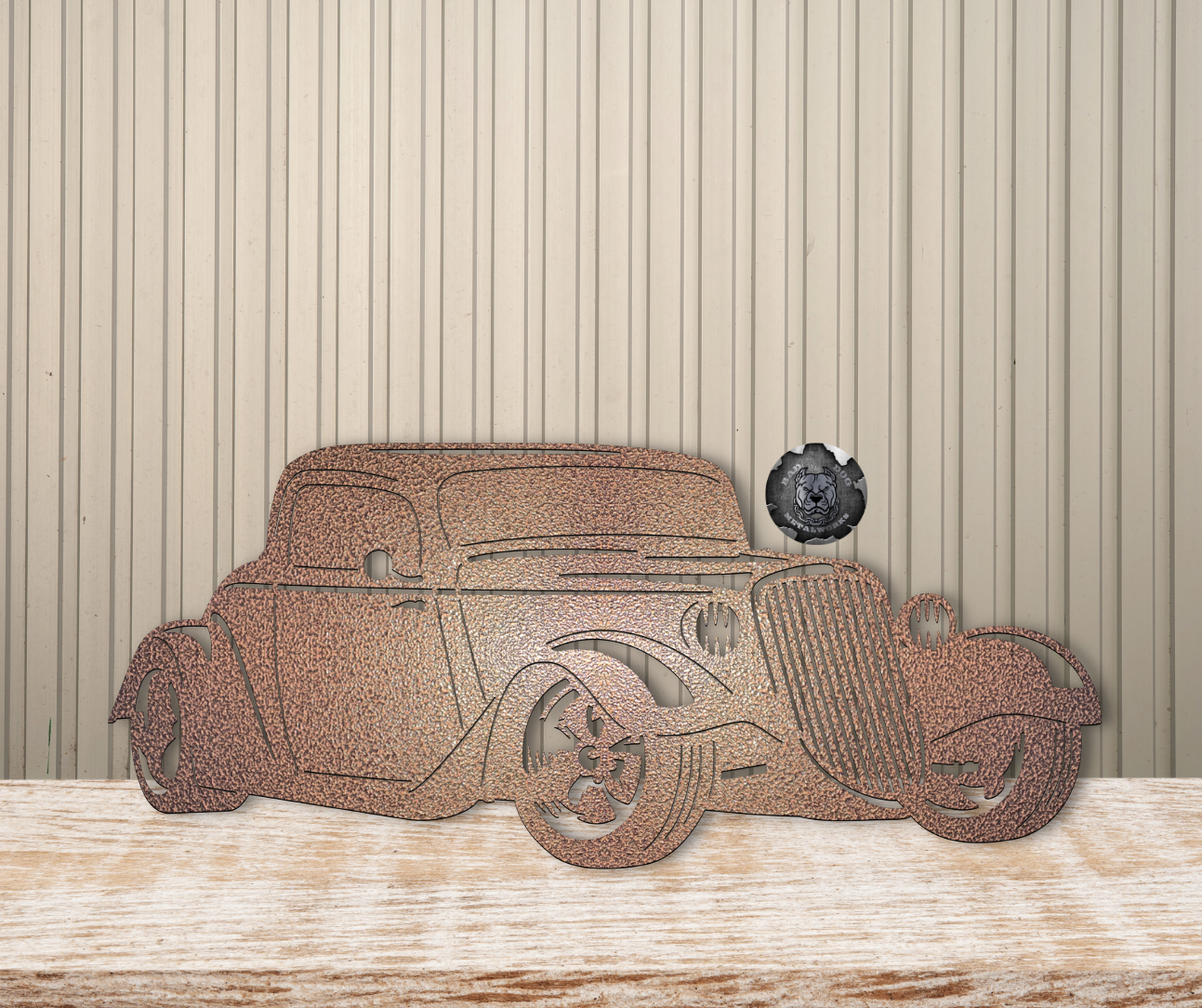 1933 Hot Rod Metal Art