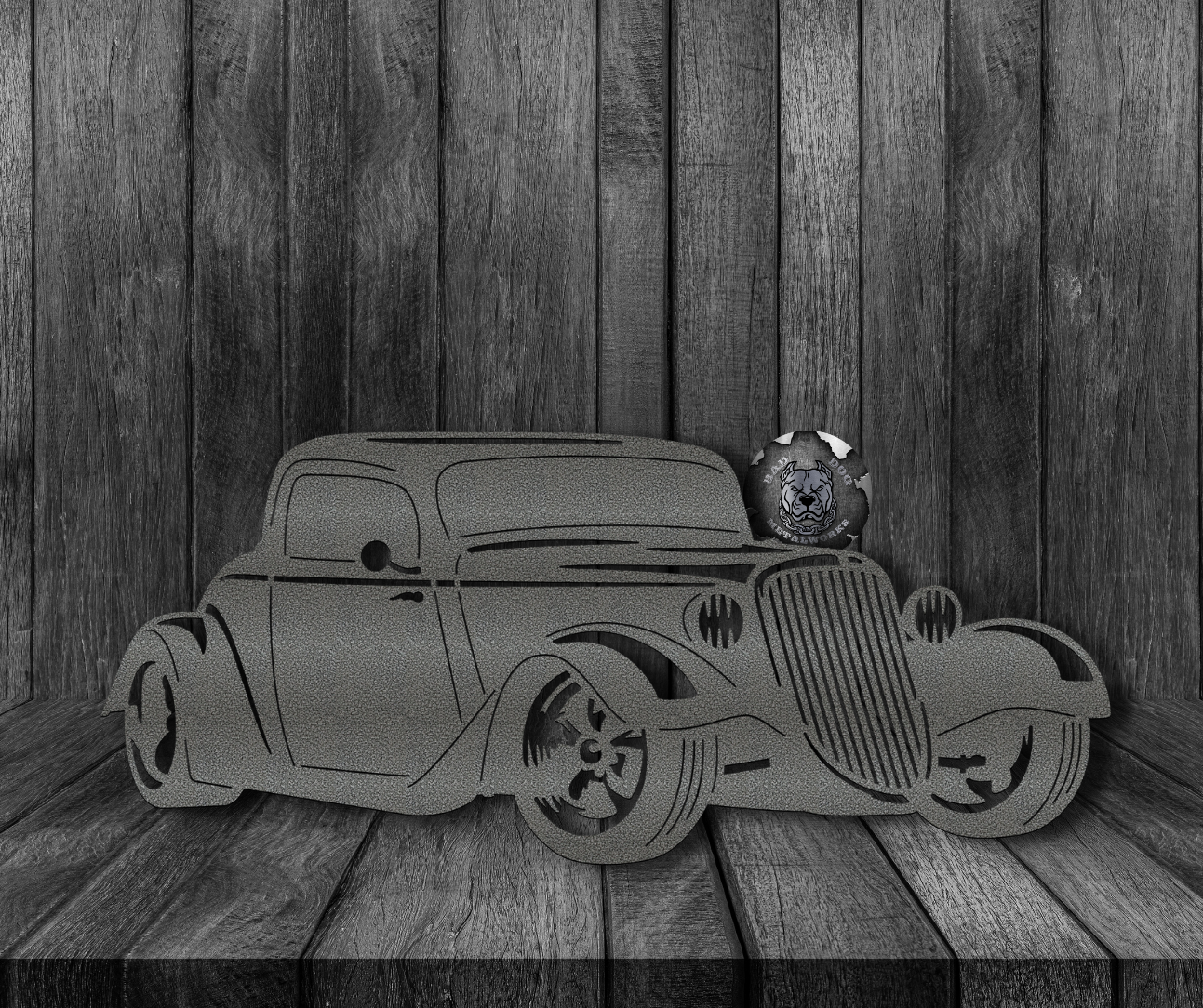 1933 Hot Rod Metal Art