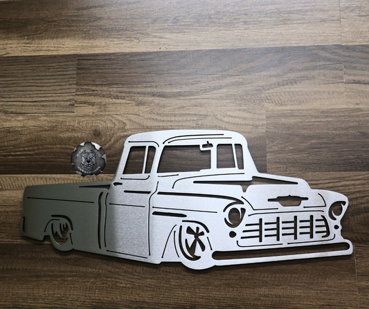 1955 Chevy Cameo Metal Art