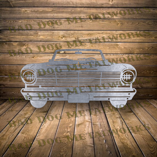 1962 Chevy Nova Convertible - Dxf and Svg