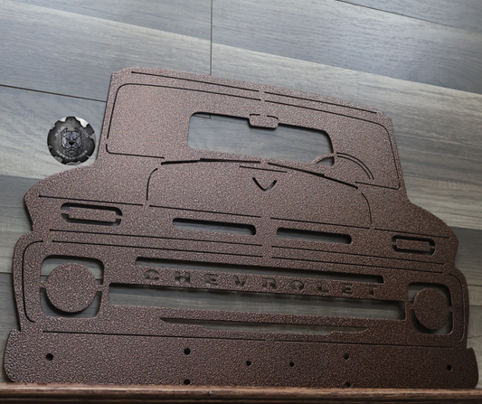 1965 Chevy C10 Front End Metal Art