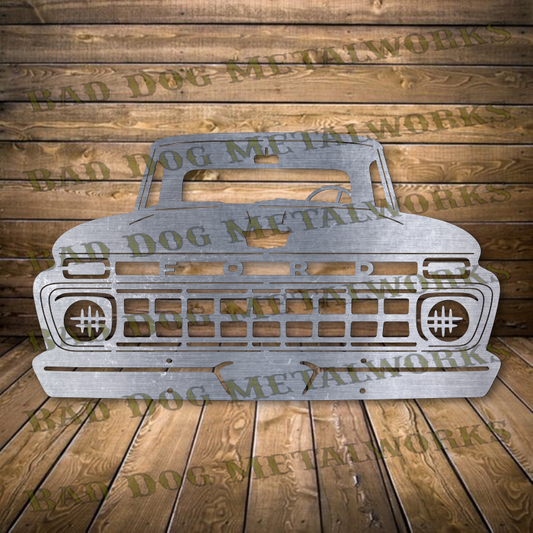 1965 Ford F100 - Dxf and Svg