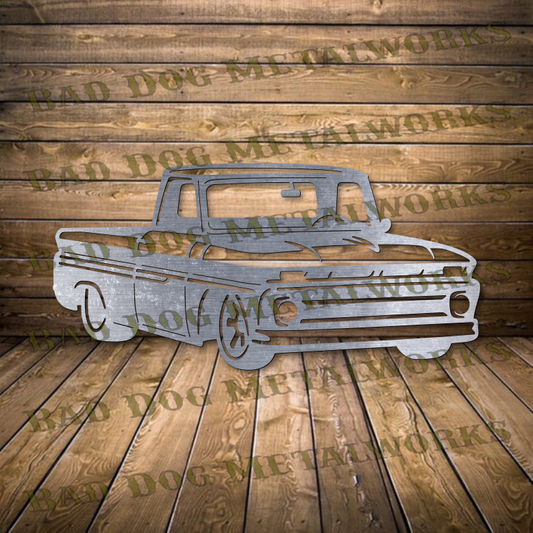 1966 Chevy C10 Approach - Dxf and Svg
