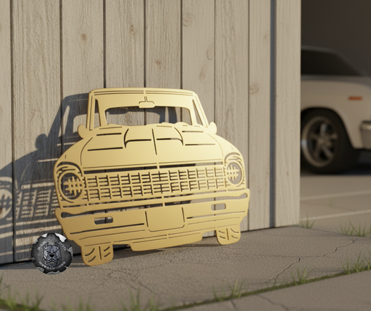 1967 Chevy Nova Front End Metal Art