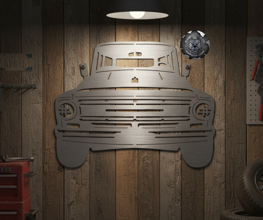 1967 International Harvester Travelall Metal Art