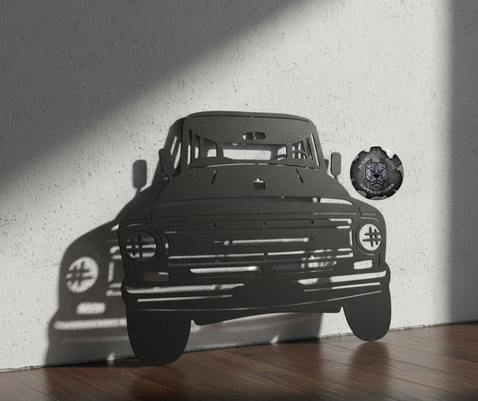 1967 International Harvester Travelall Metal Art