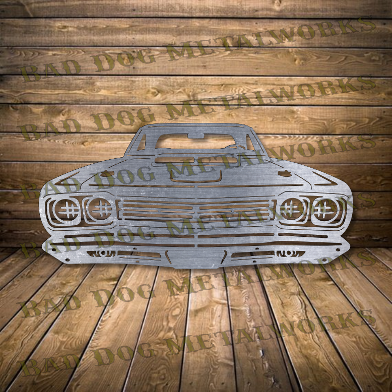 1969 Road Runner - Dxf and Svg