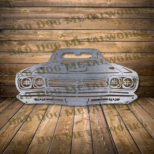 1969 Road Runner - Dxf and Svg