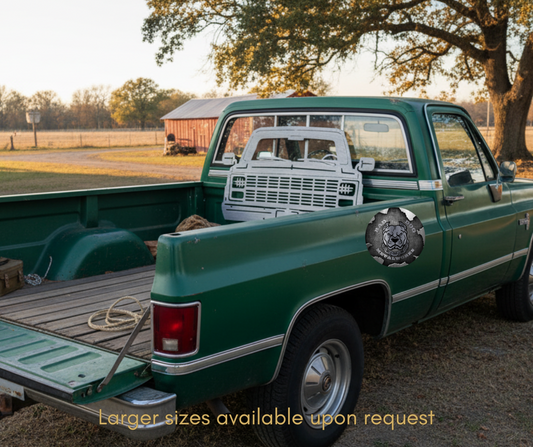 1984 Chevy C10 Front End Metal Art