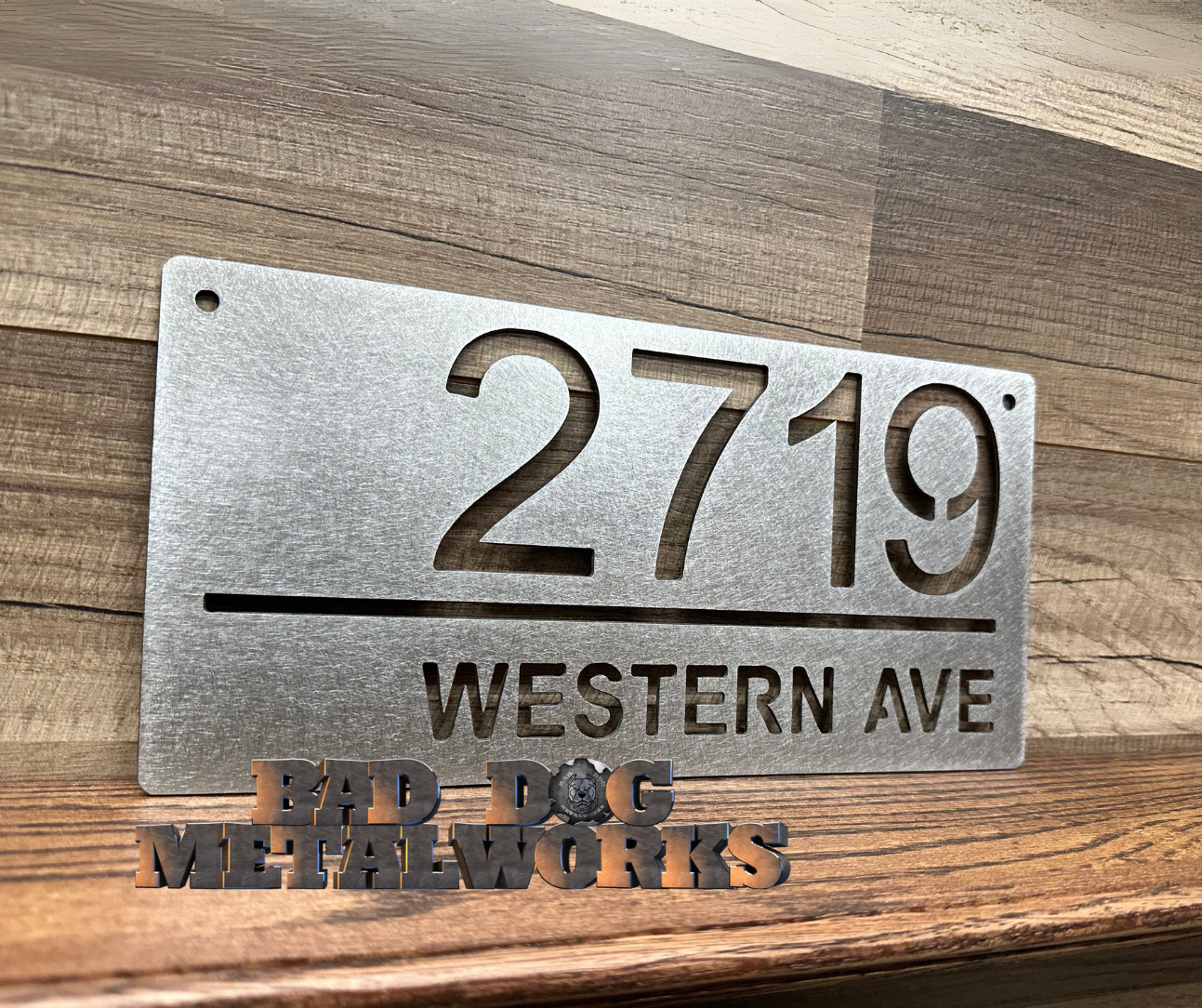 Simple Address Plaque