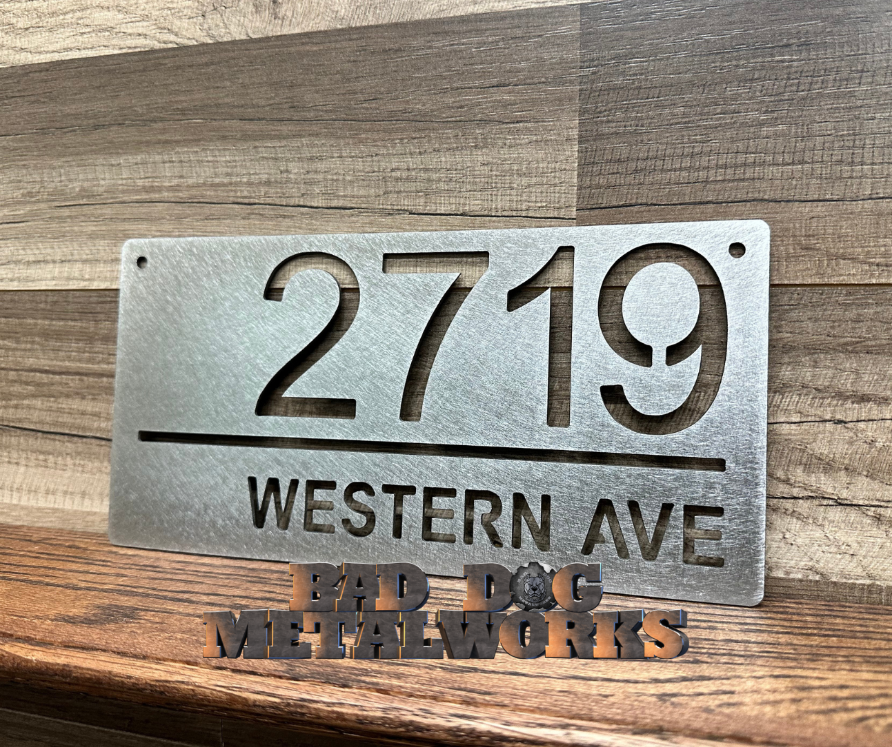 Simple Address Plaque