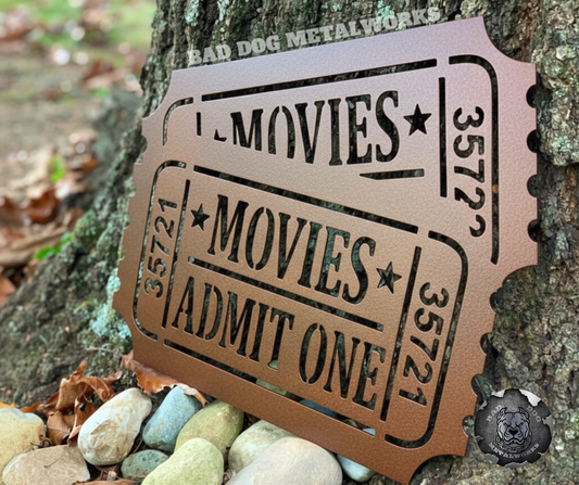 Movies Admit One Movie Ticket