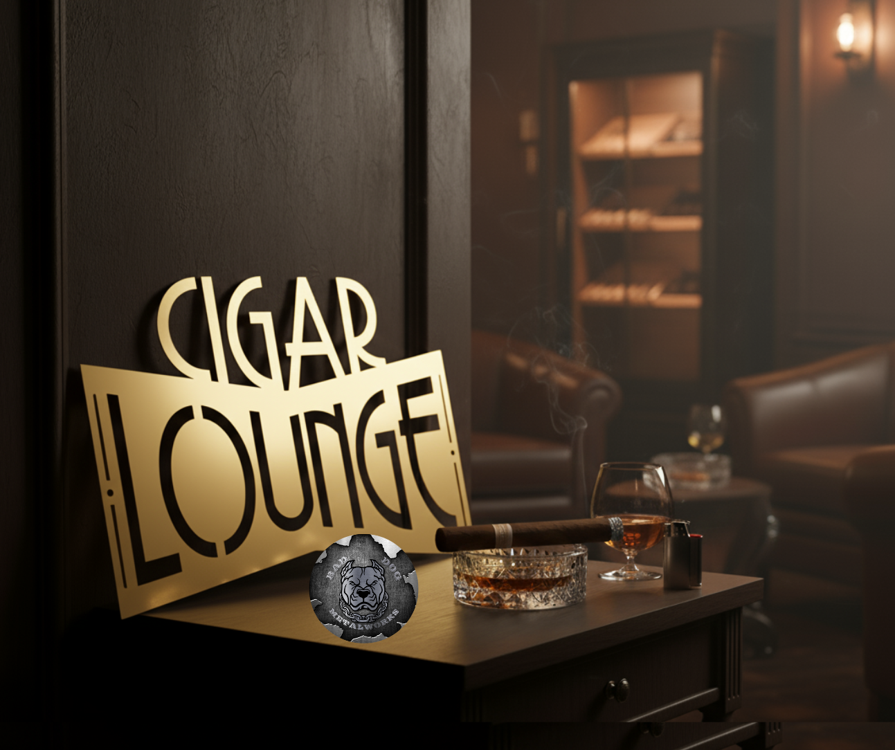 Art Deco Cigar Lounge