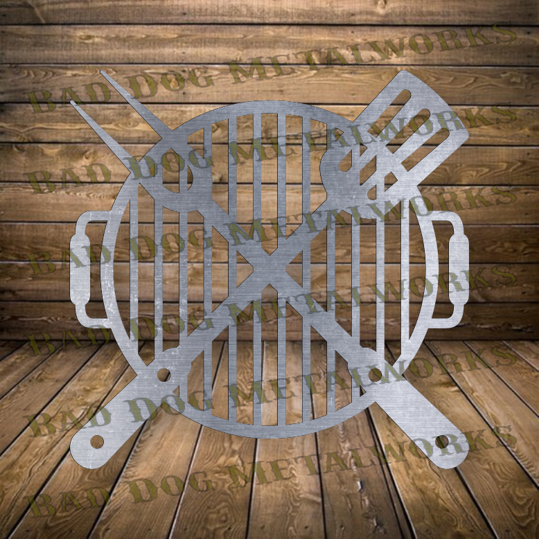 Grilling Utensils SVG Design File