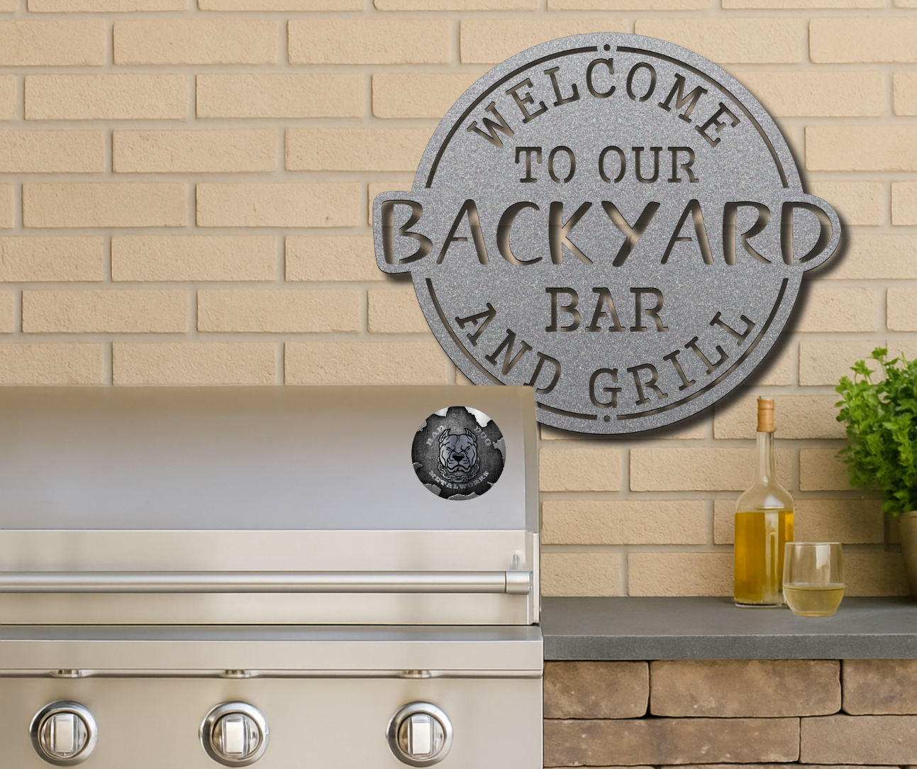 Welcome To Our Backyard Bar and Grill