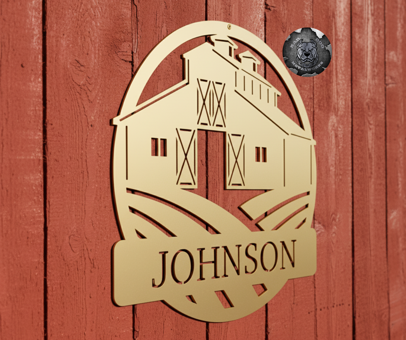 Barn Monogram