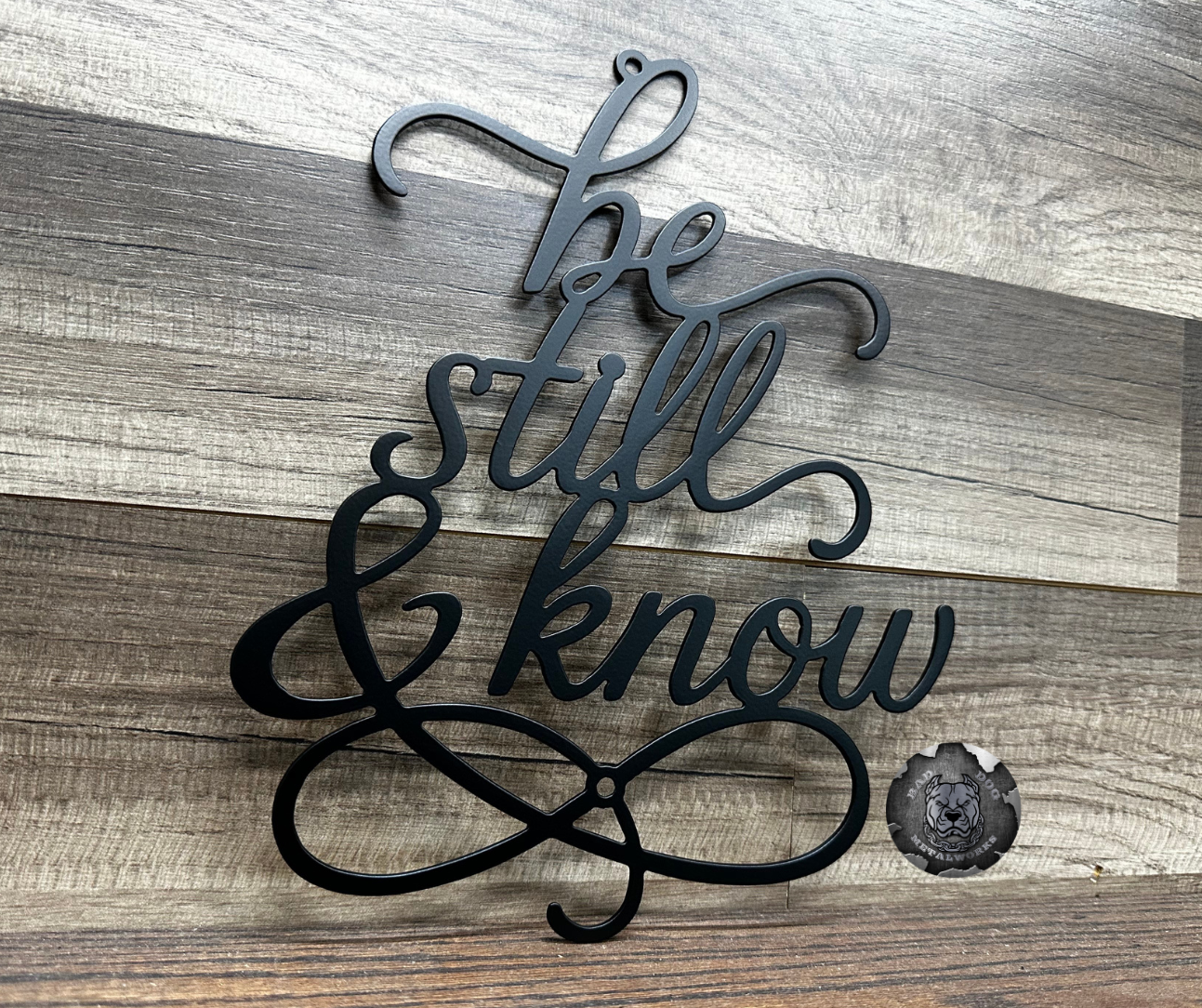 Be Still and Know