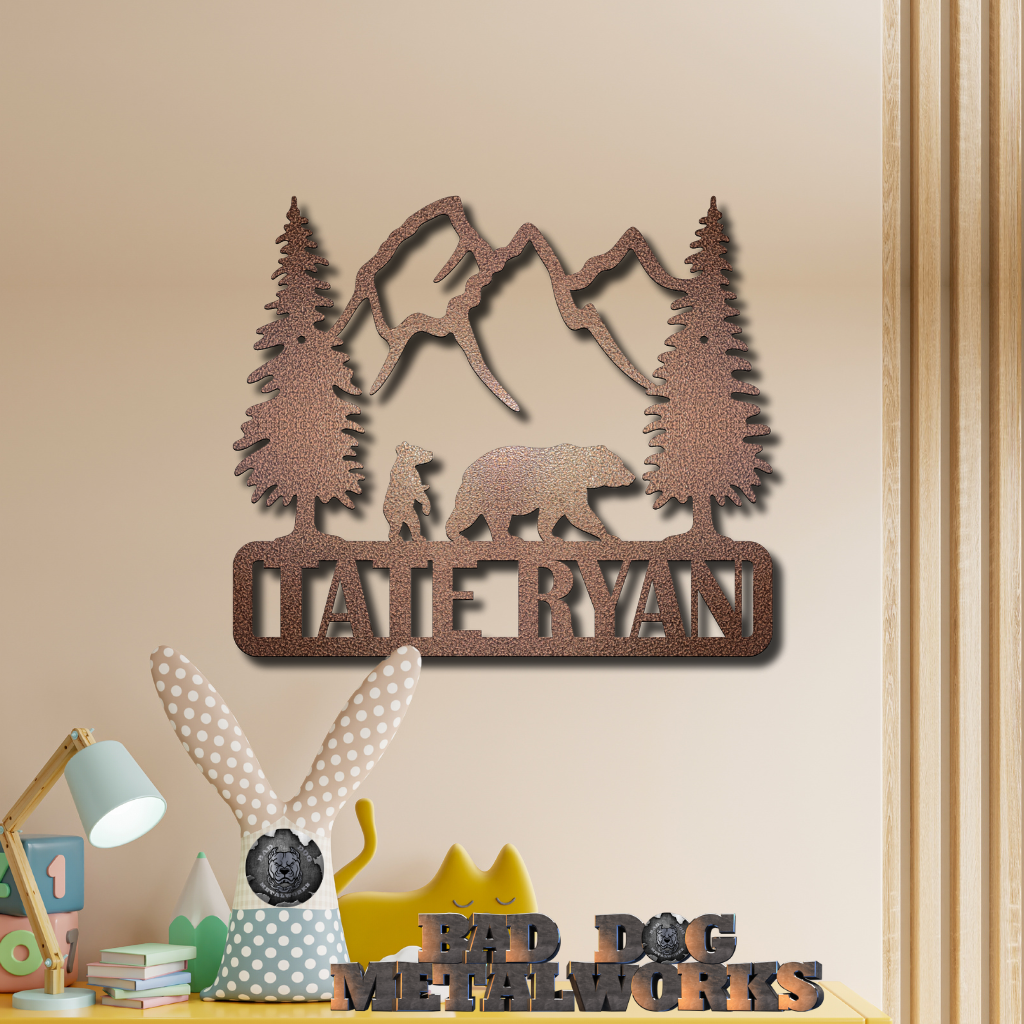 Bear Plaque