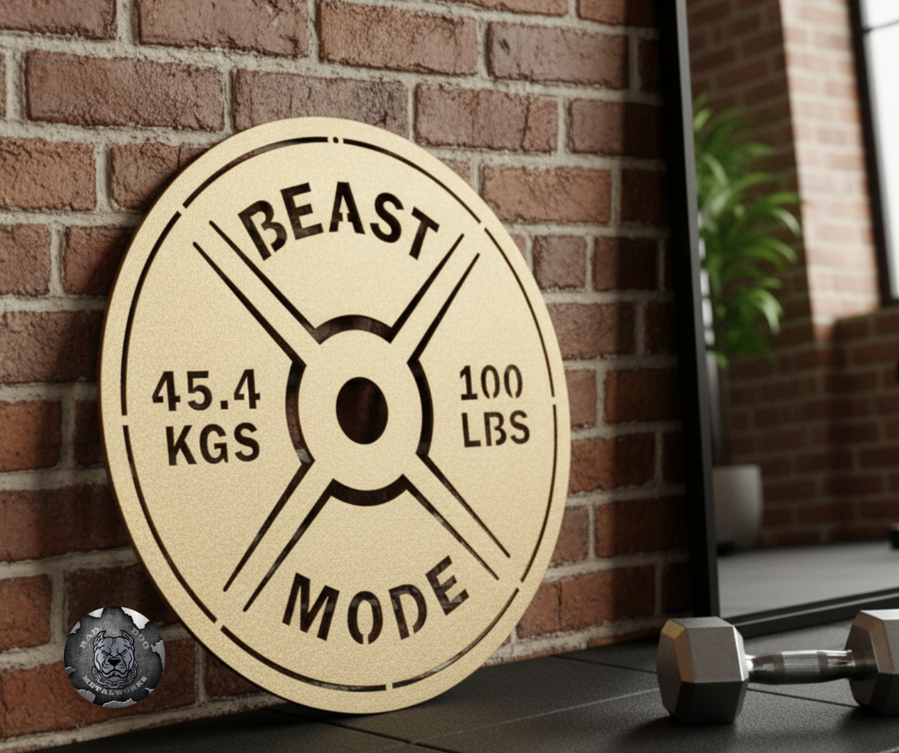 Beast Mode Weight Plate