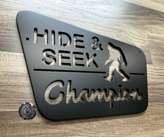 Bigfoot Hide and Seek Champion