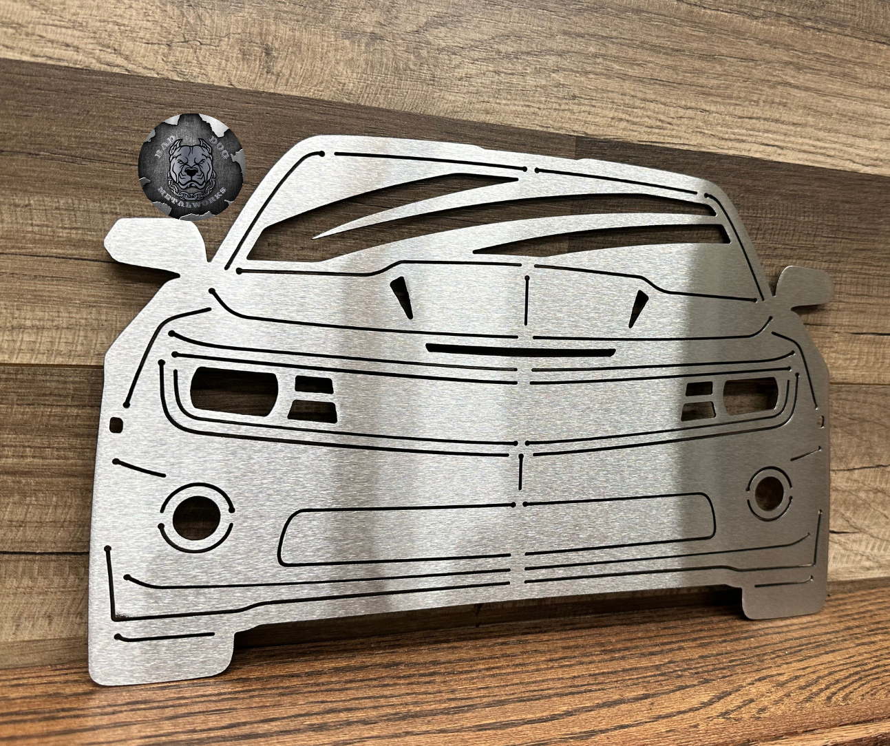 Chevy Camaro 5th Generation Metal Art