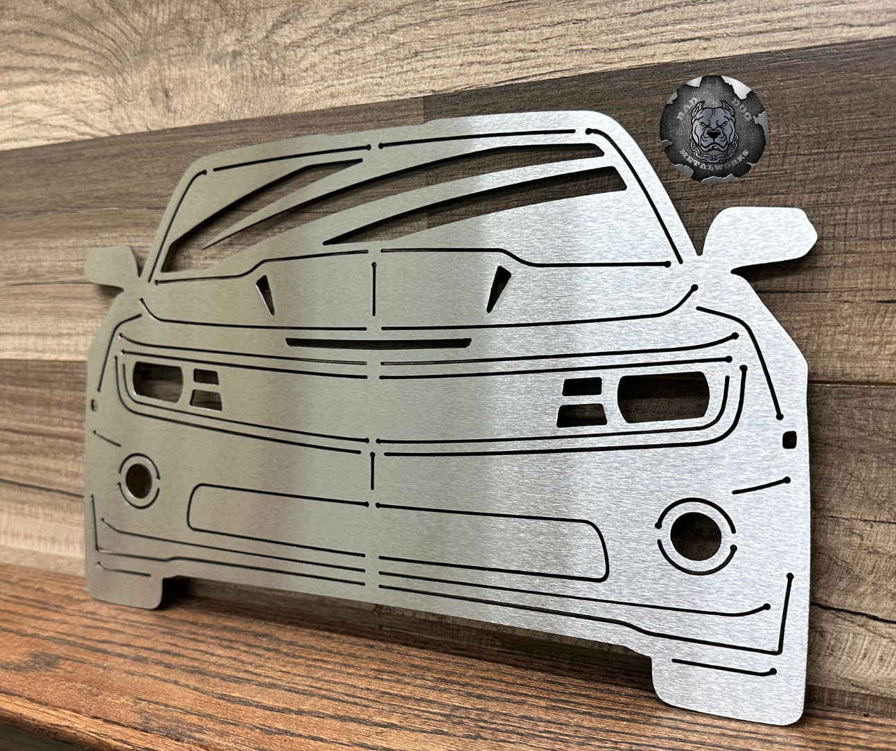 Chevy Camaro 5th Generation Metal Art