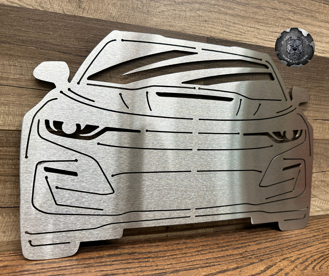 Chevy Camaro 6th Generation Metal Art