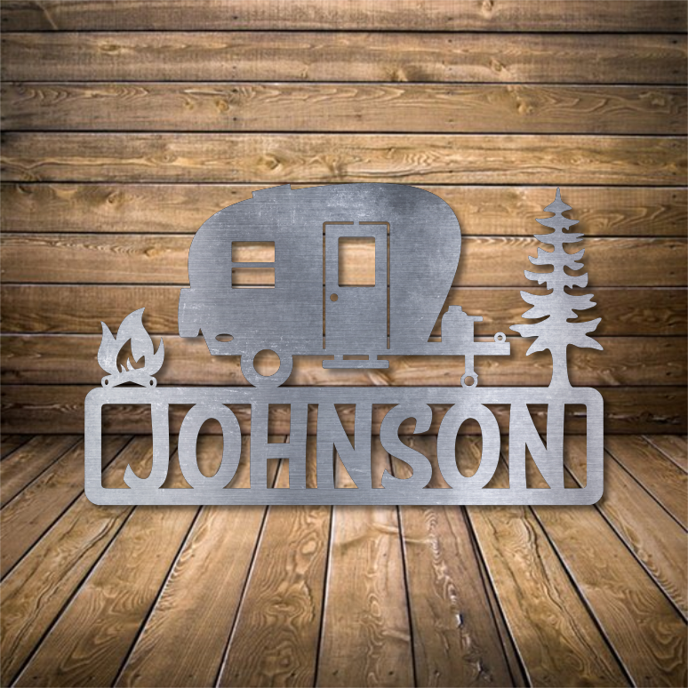 Happy Camper Monogram