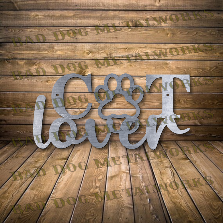 Cat Lover - Dxf and Svg