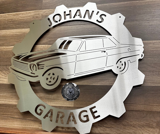 Chevy Nova Garage Monogram