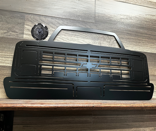 Chevy Silverado Front End Metal Art