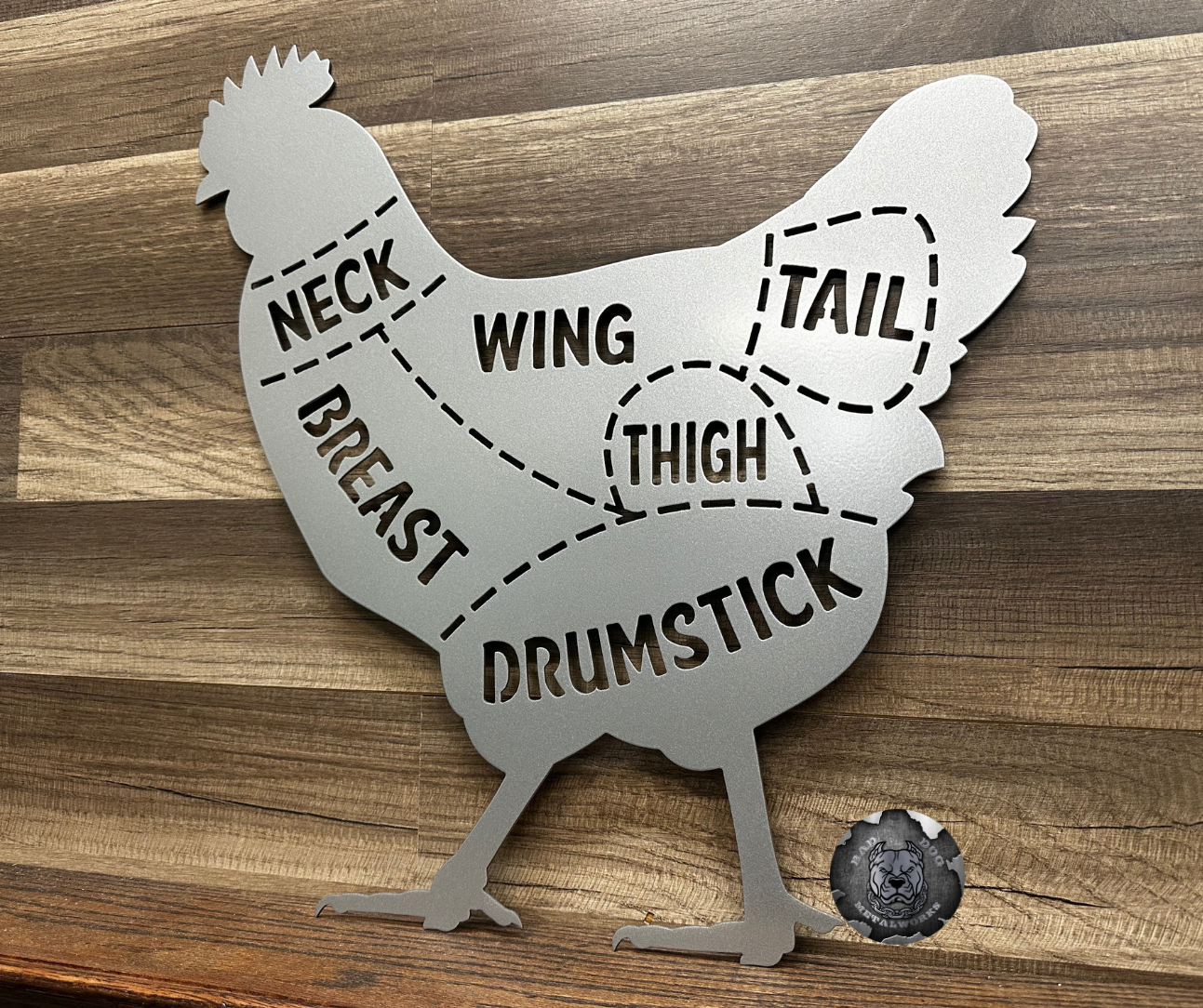Chicken Cuts Butcher Diagram