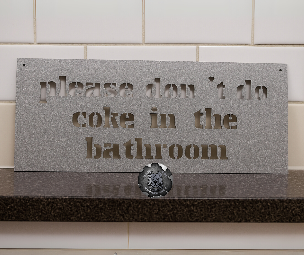 Please Don't Do Coke in the Bathroom