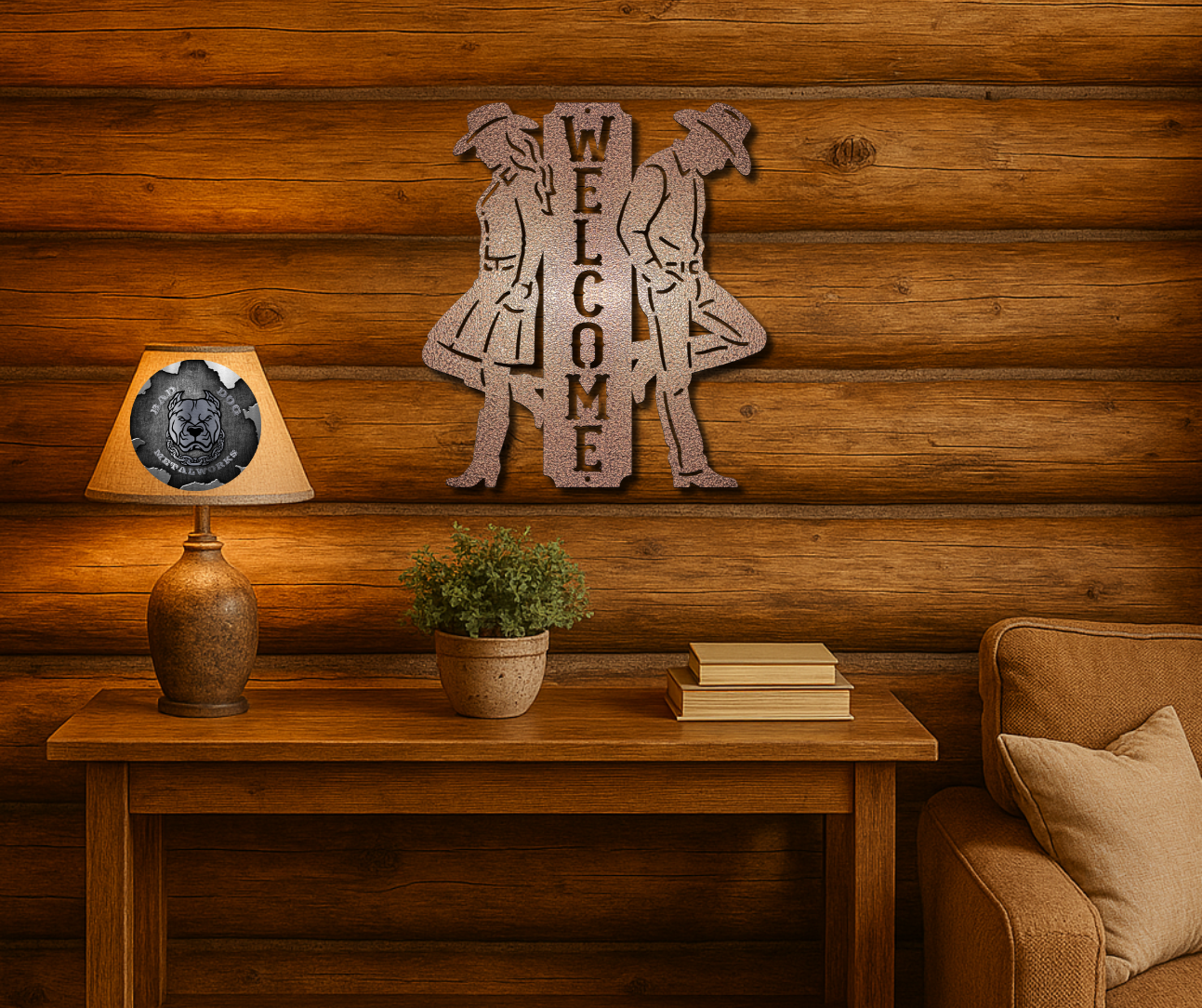 Cowgirl and Cowboy Welcome