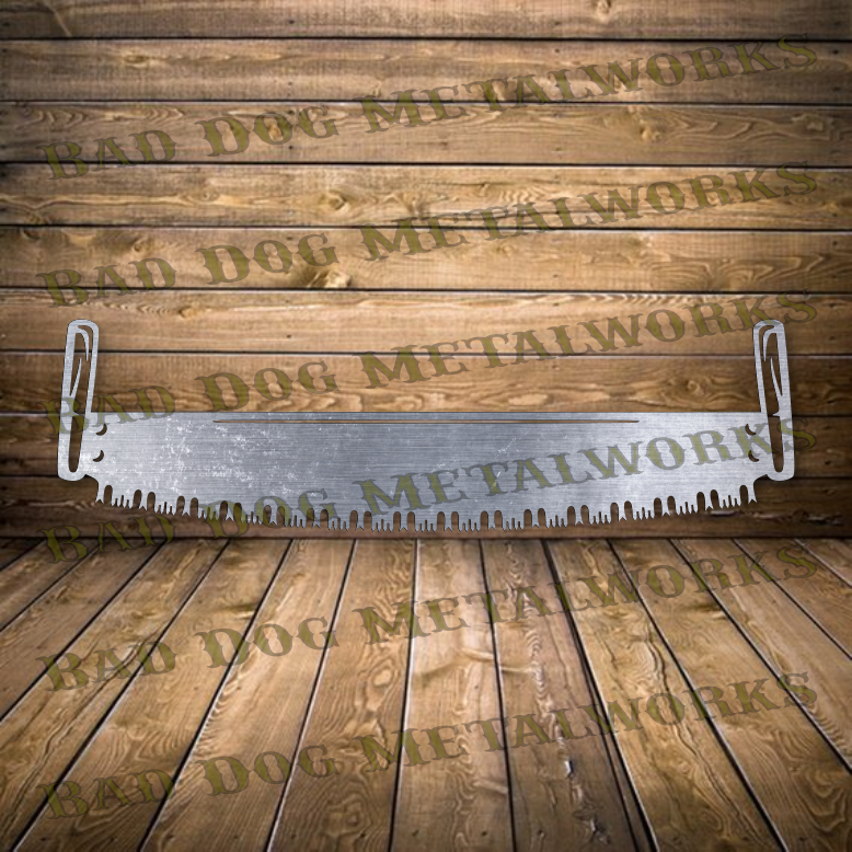 Crosscut Saw - Dxf and Svg