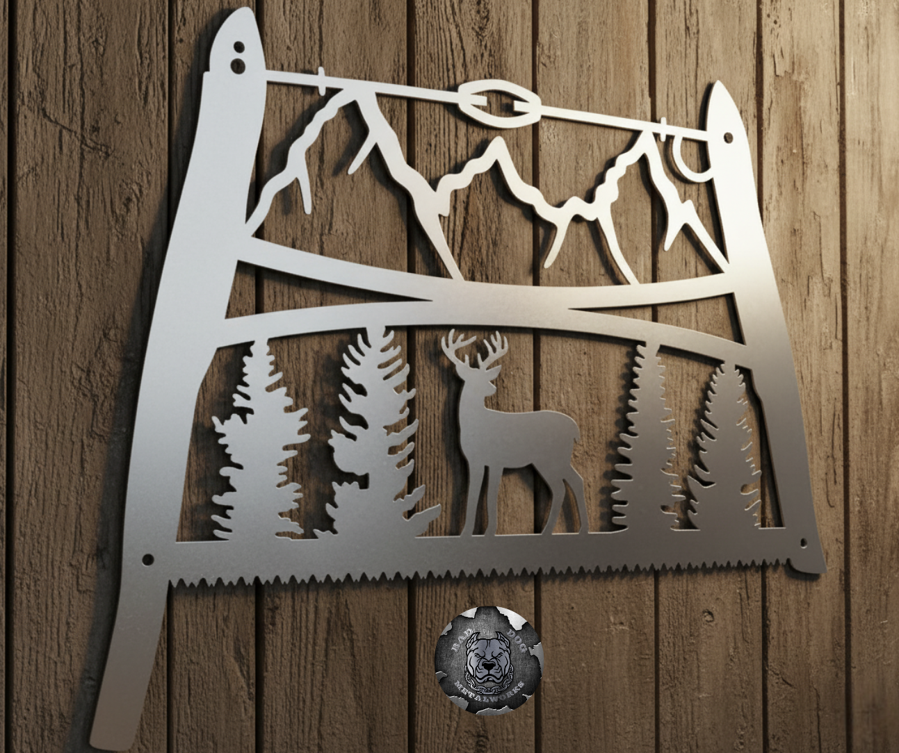 Nature Scene Bow Saws