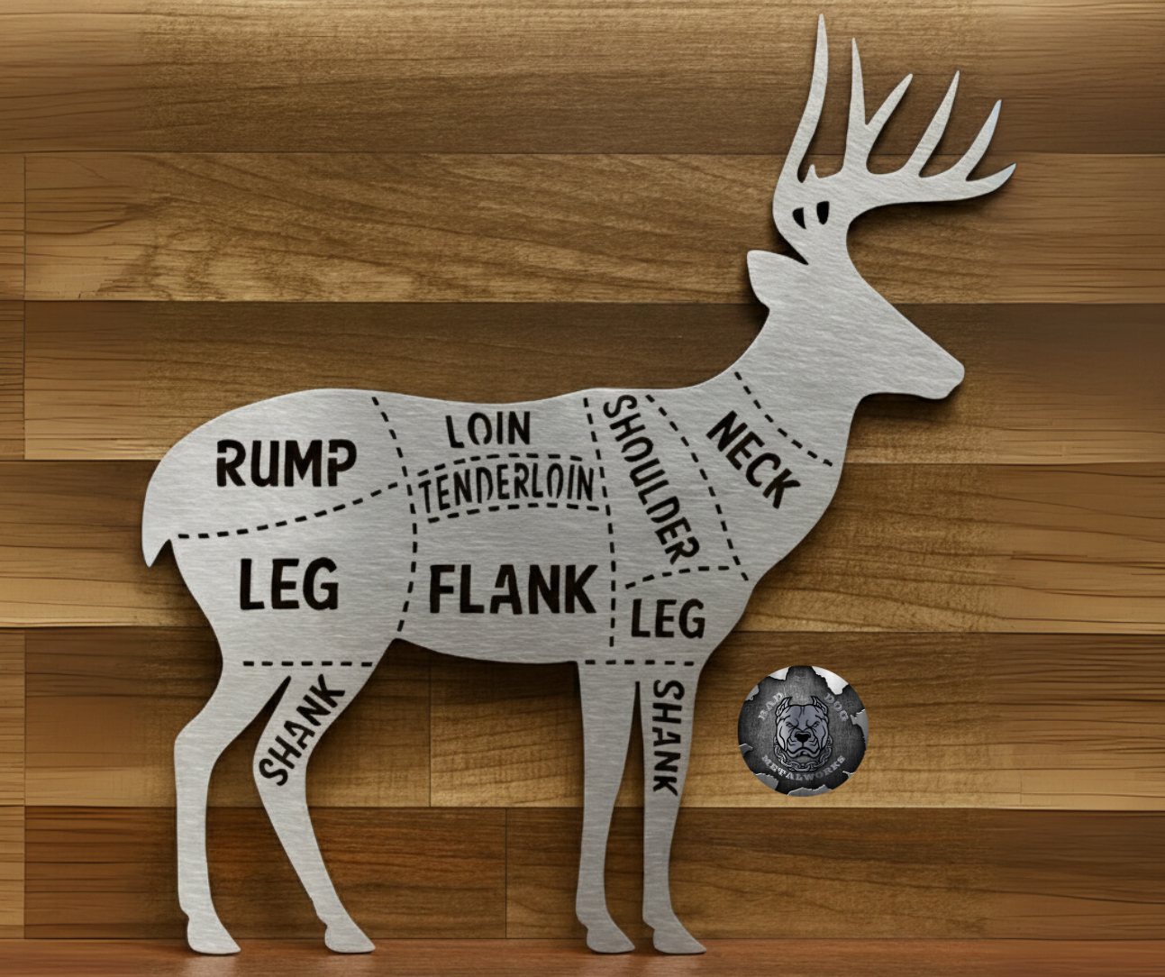 Deer Butcher Diagram