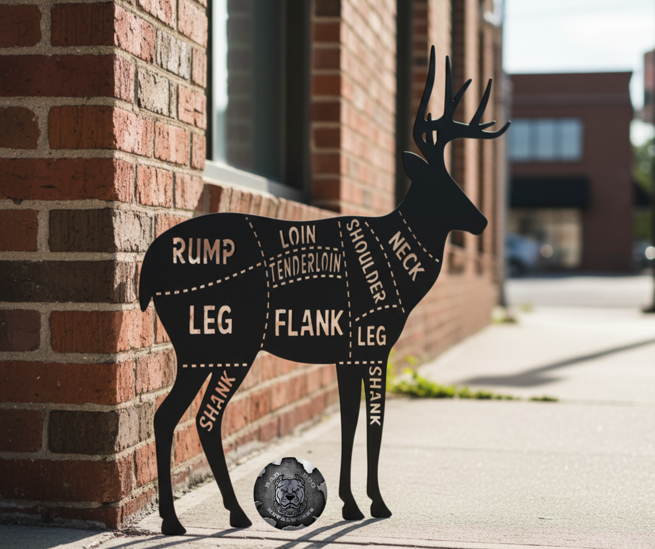 Deer Butcher Diagram