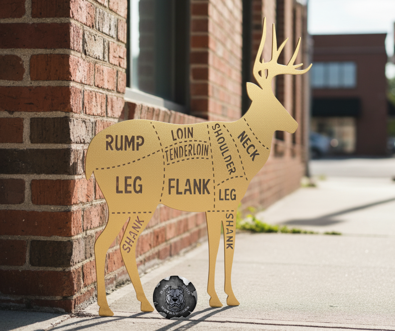 Deer Butcher Diagram