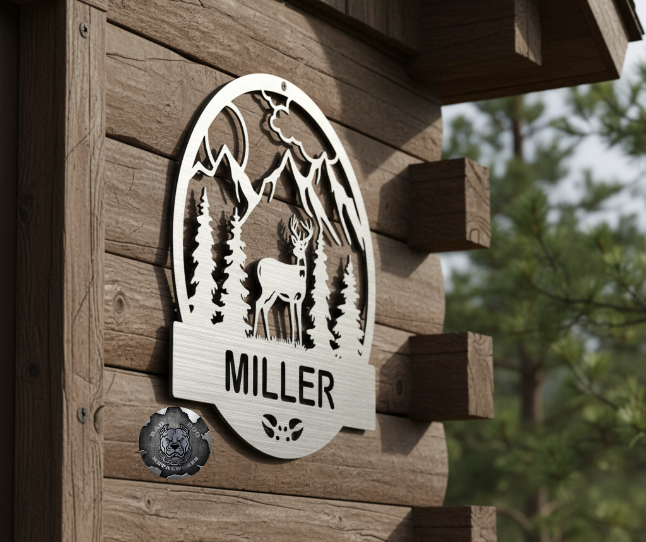 Deer Monogram