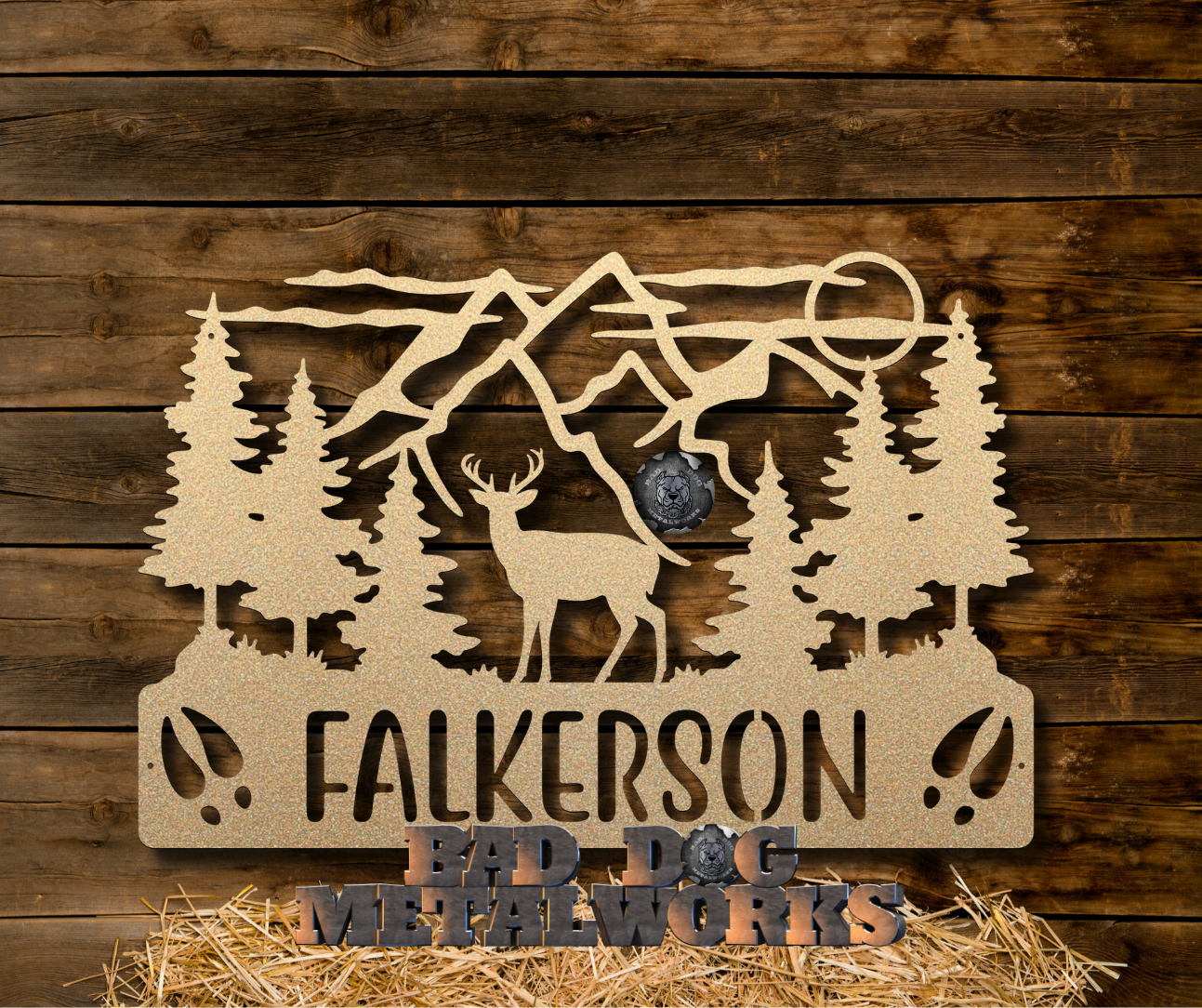 Deer Mountain Monogram