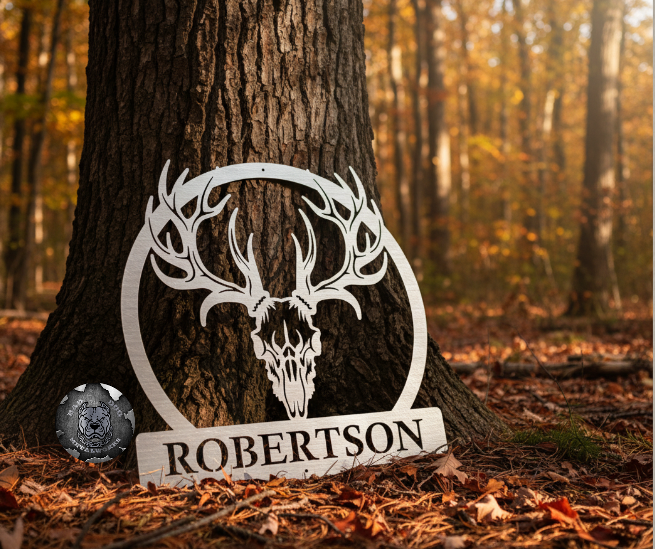 Deer Skull Monogram