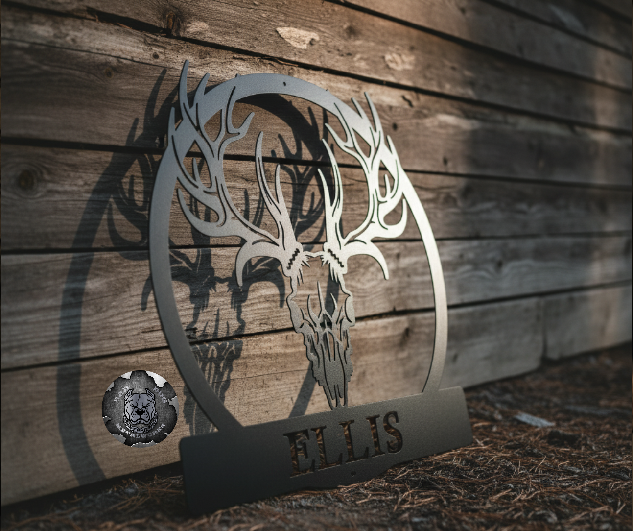 Deer Skull Monogram