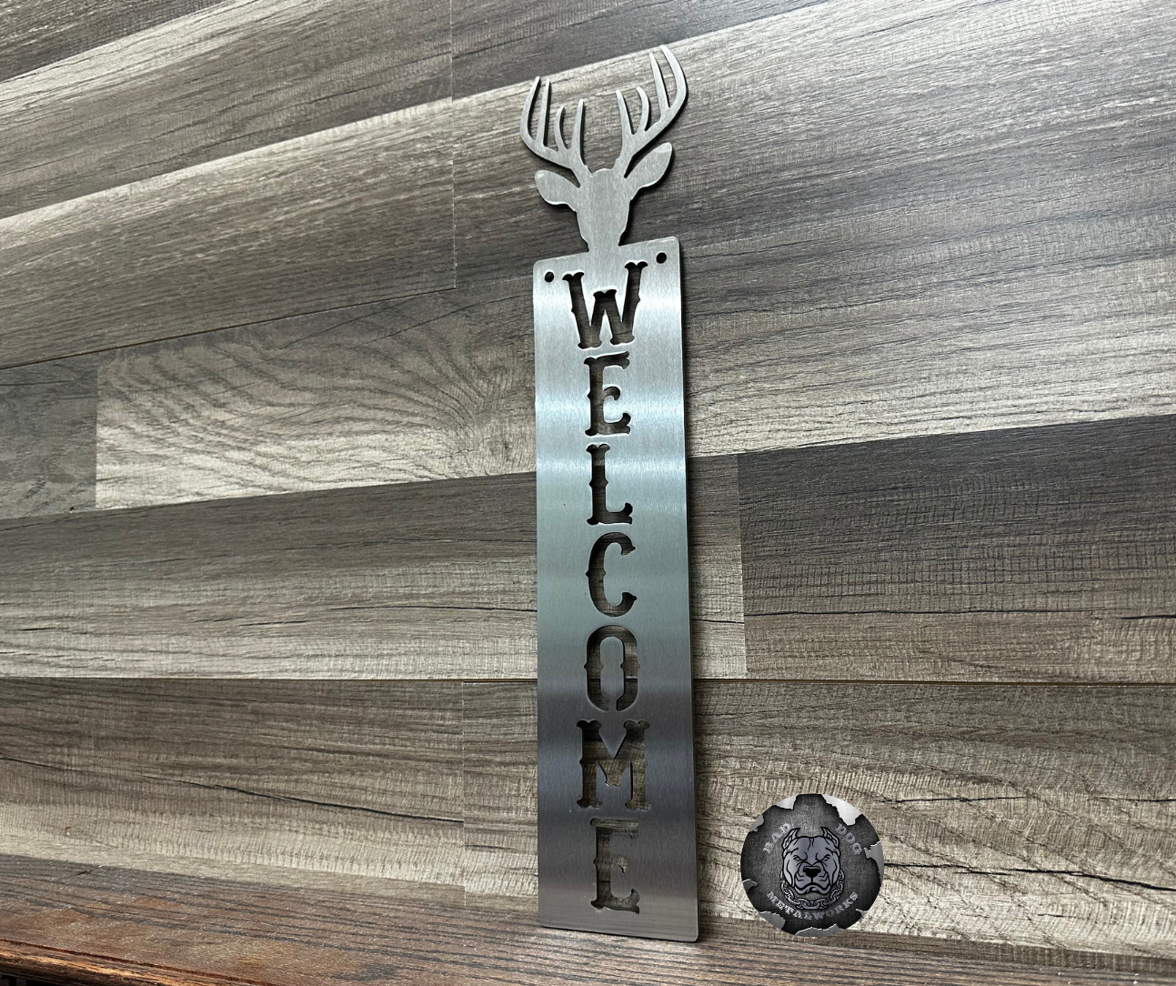 Deer Welcome Plaque