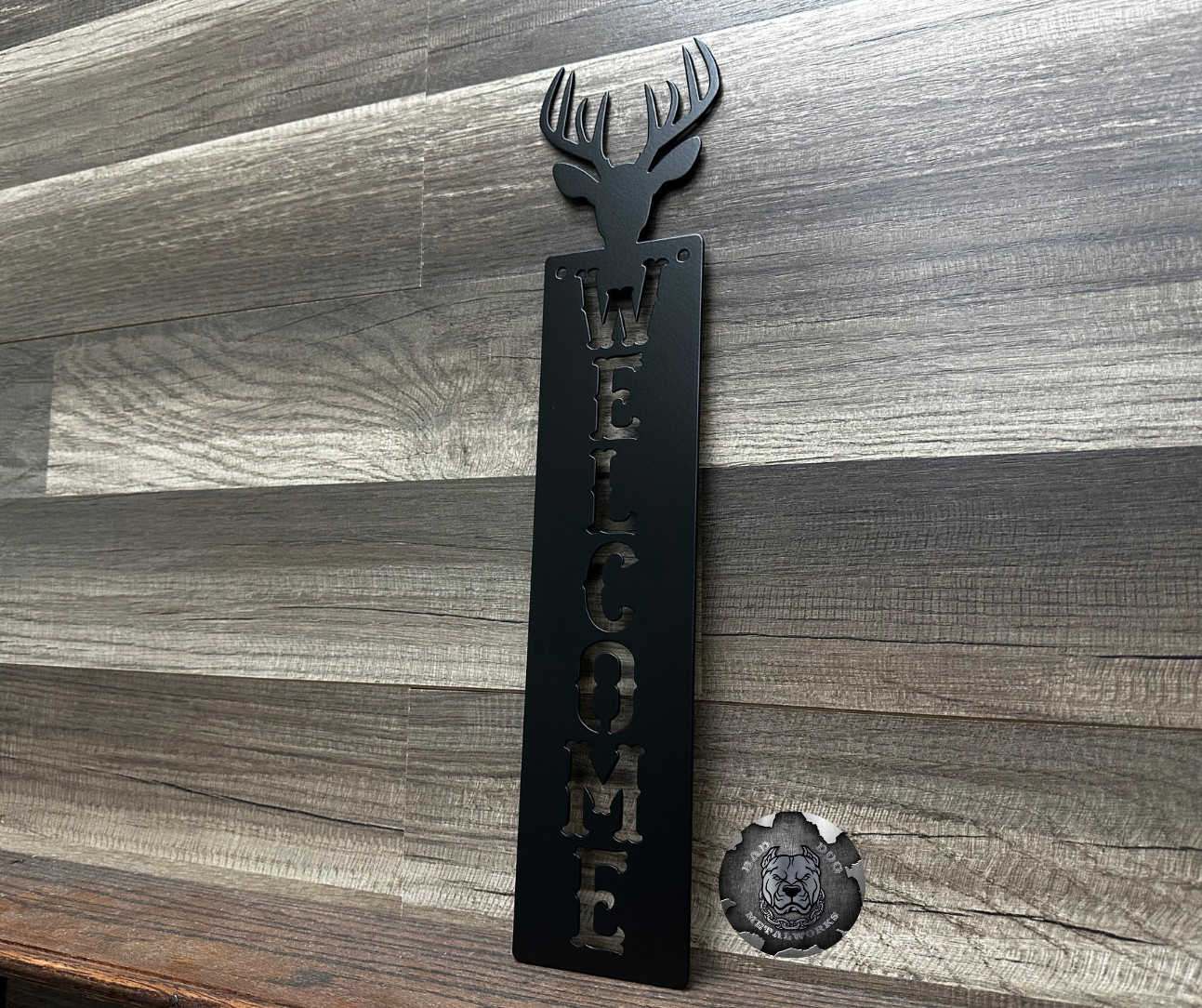 Deer Welcome Plaque