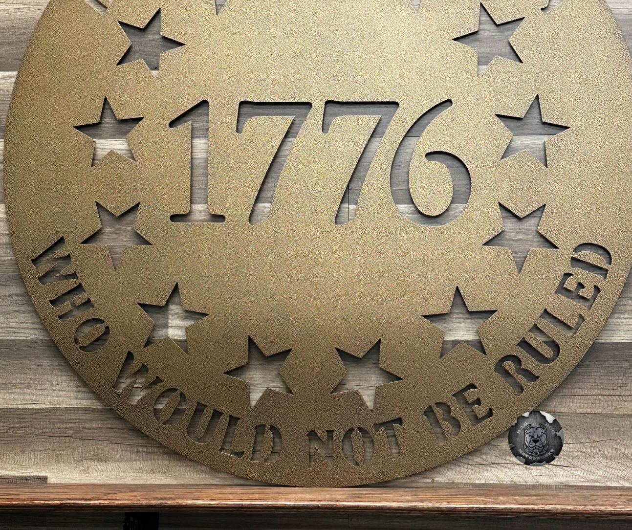 I Am The Descendant Of Men Who Would Not Be Ruled 1776