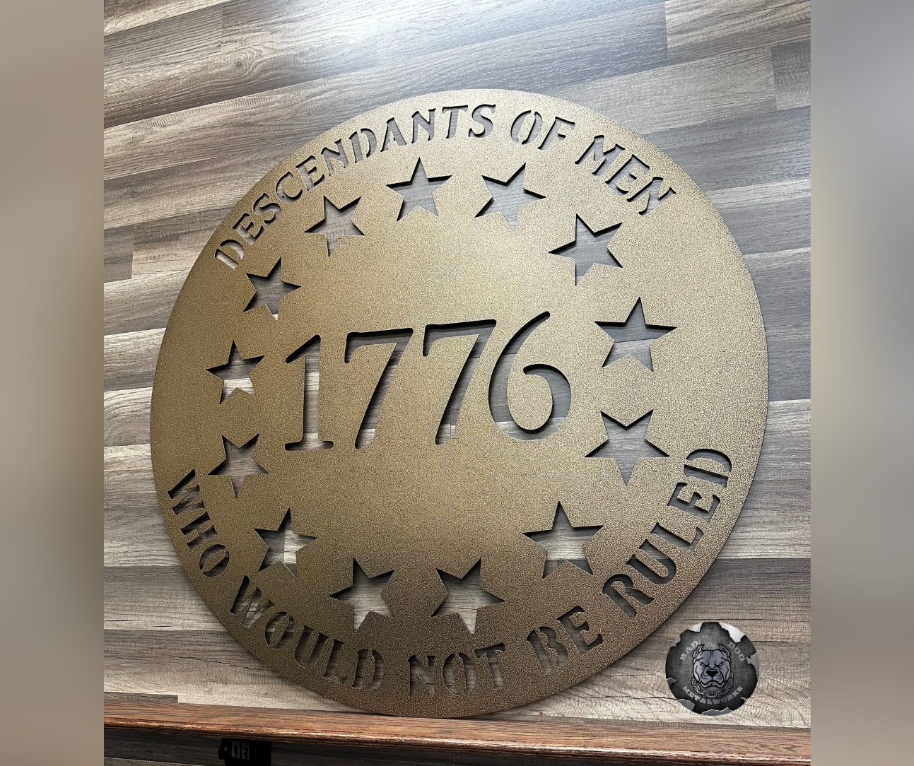 Descendants Of Men Who Would Not Be Ruled 1776